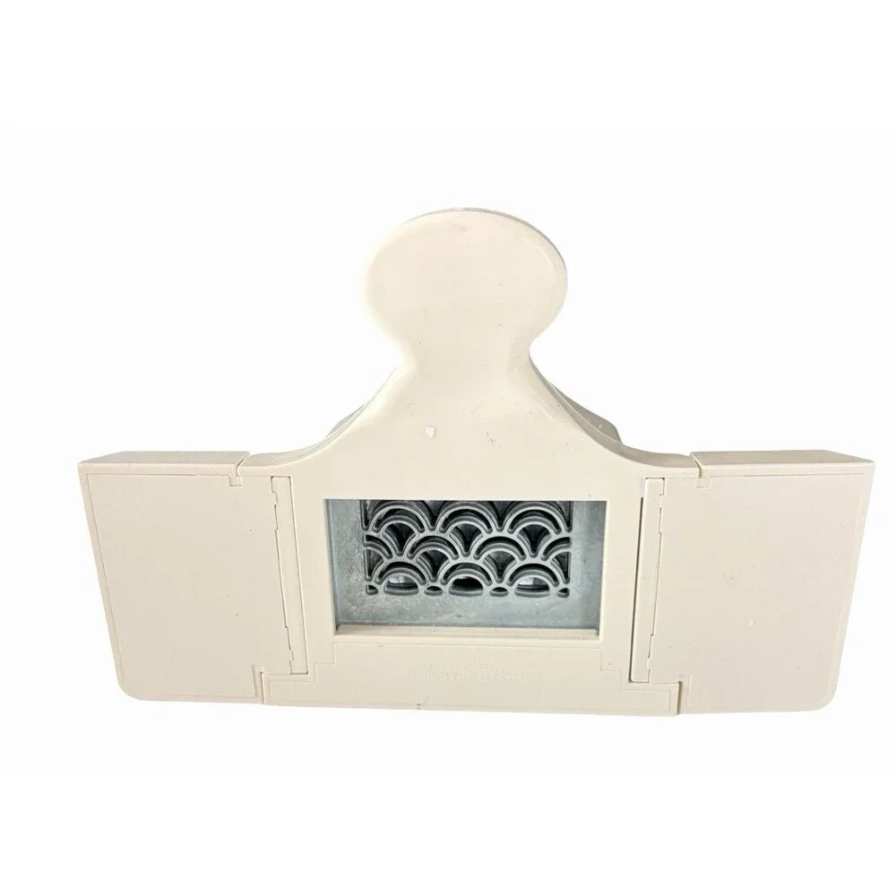 2 Martha Stewart Scallop Bow Deep Edge & 1 single Standard Punch folding wings